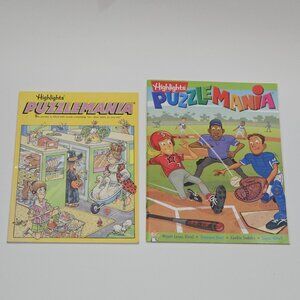 2 Highlights Puzzlemania Activity Book 1990 2010 NEVER USED